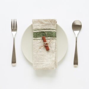 Linen Napkin Set beautiful addition to the table 100% linen Handmade OEKO-TEX® and EUROPEAN FLAX® certified linen fabric