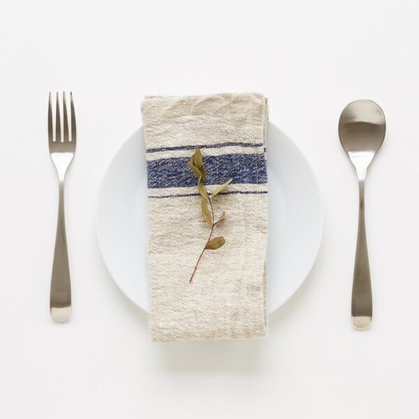 Linen Napkin Set beautiful addition to the table 100% linen Handmade OEKO-TEX® and EUROPEAN FLAX® certified linen fabric