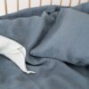 Kids-Blue-Fog-Linen-Duvet-Cover-Set_durable_breathable_ gentle to sensitive skin_thermoregulating_100% linen_handmade_OEKO-TEX® and EUROPEAN FLAX® certified linen fabric