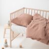 Kids-Cafe-Creme-Linen-Duvet-Cover-Set_durable_ highly breathable_gentle to sensitive skin_thermoregulating_100% linen_handmade_OEKO-TEX® and EUROPEAN FLAX® certified linen fabric