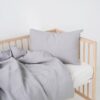 Kids-Light-Grey-Linen-Duvet-Cover-Set_breathable_gentle to sensitive skin_thermoregulating_handmade_100% linen_OEKO-TEX® and EUROPEAN FLAX® certified linen fabric