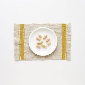 classic design Linen Placemat protect your table from heat and scratches 100% European linen lightweight and beautiful; the natural wrinkled look will create a rustic and simple look