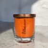 Candledust Unscented Powder Candle in Glass – Orange 160g